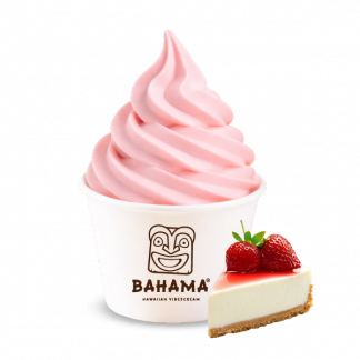 saborizante de helado BAHAMA de temporada San Valentín Fresa Cheesecake 1kg